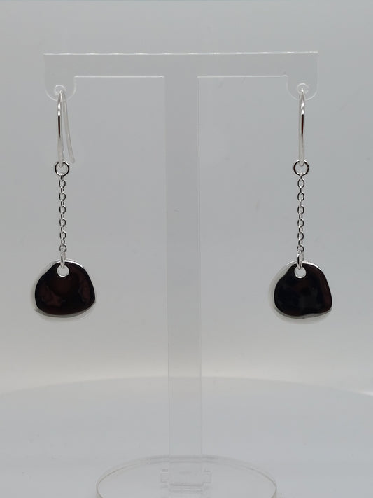 Lava Chain Drop Earrings