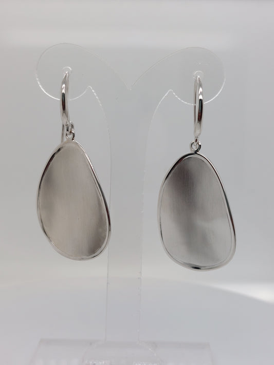 Matte Pear Shaped Earrings