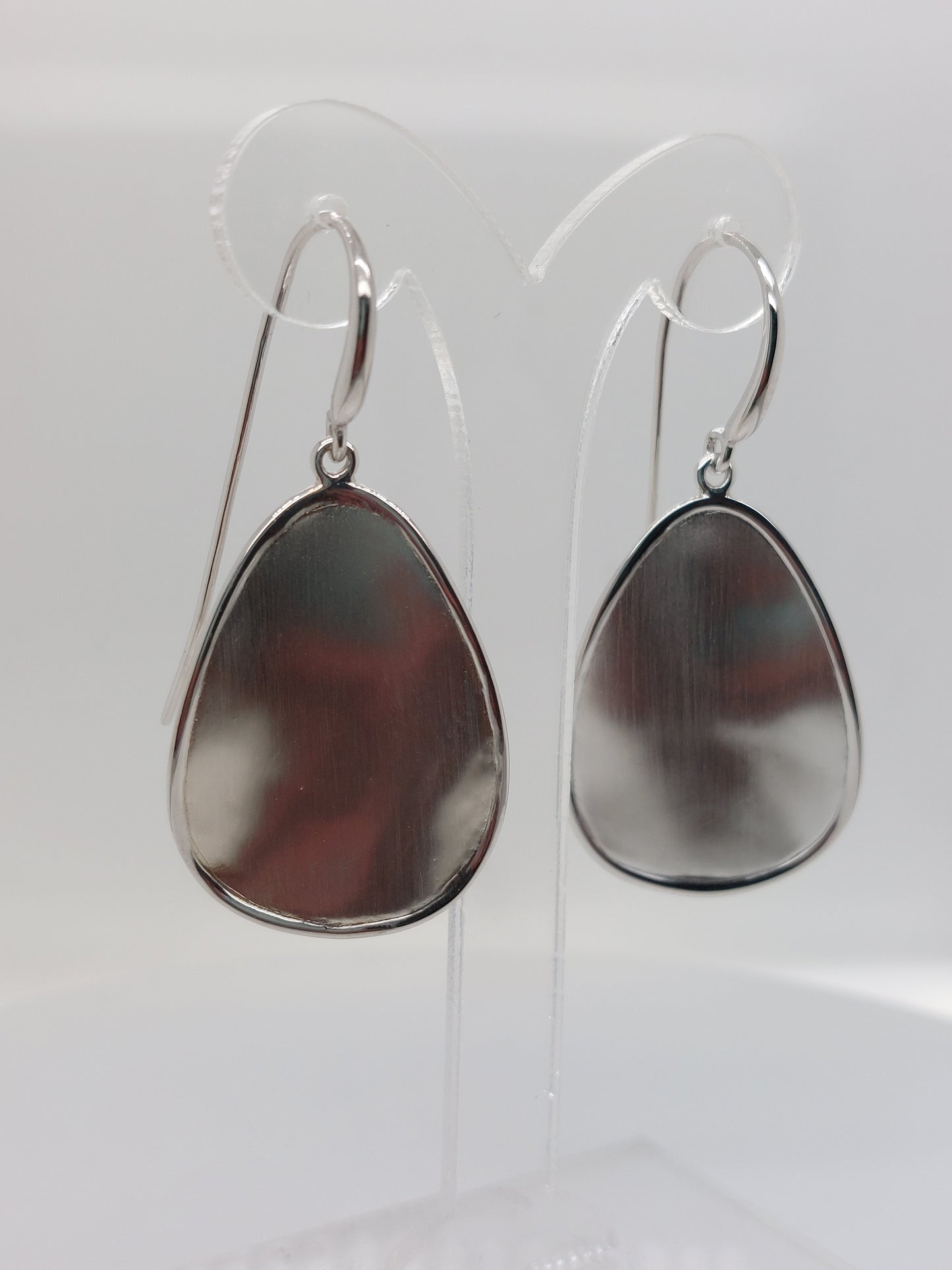 Matte Pear Shaped Earrings