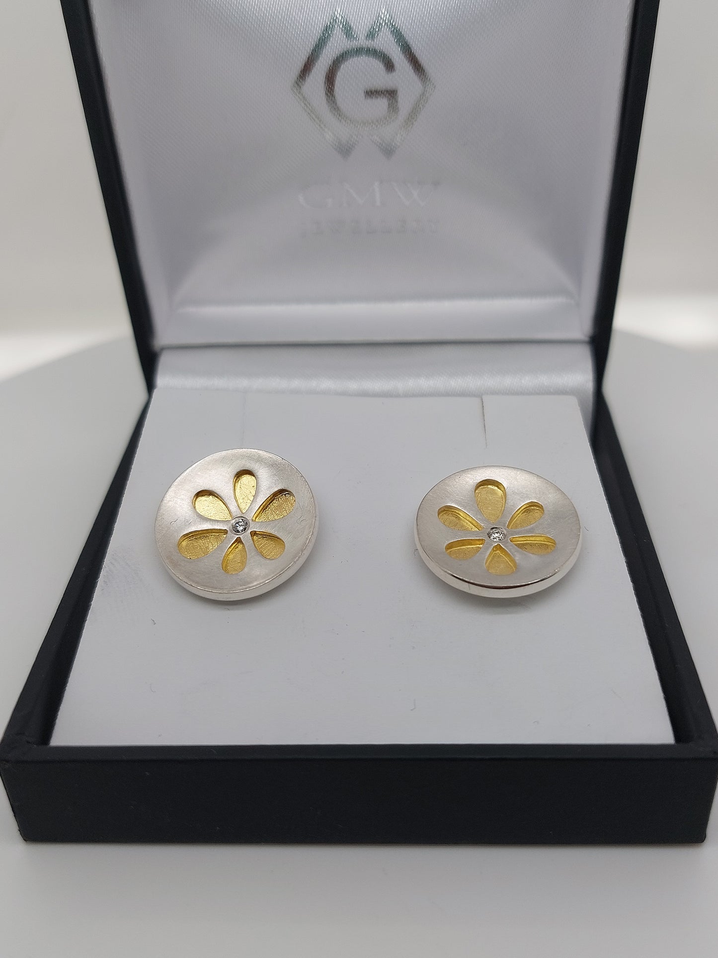 Flower Diamond Earrings