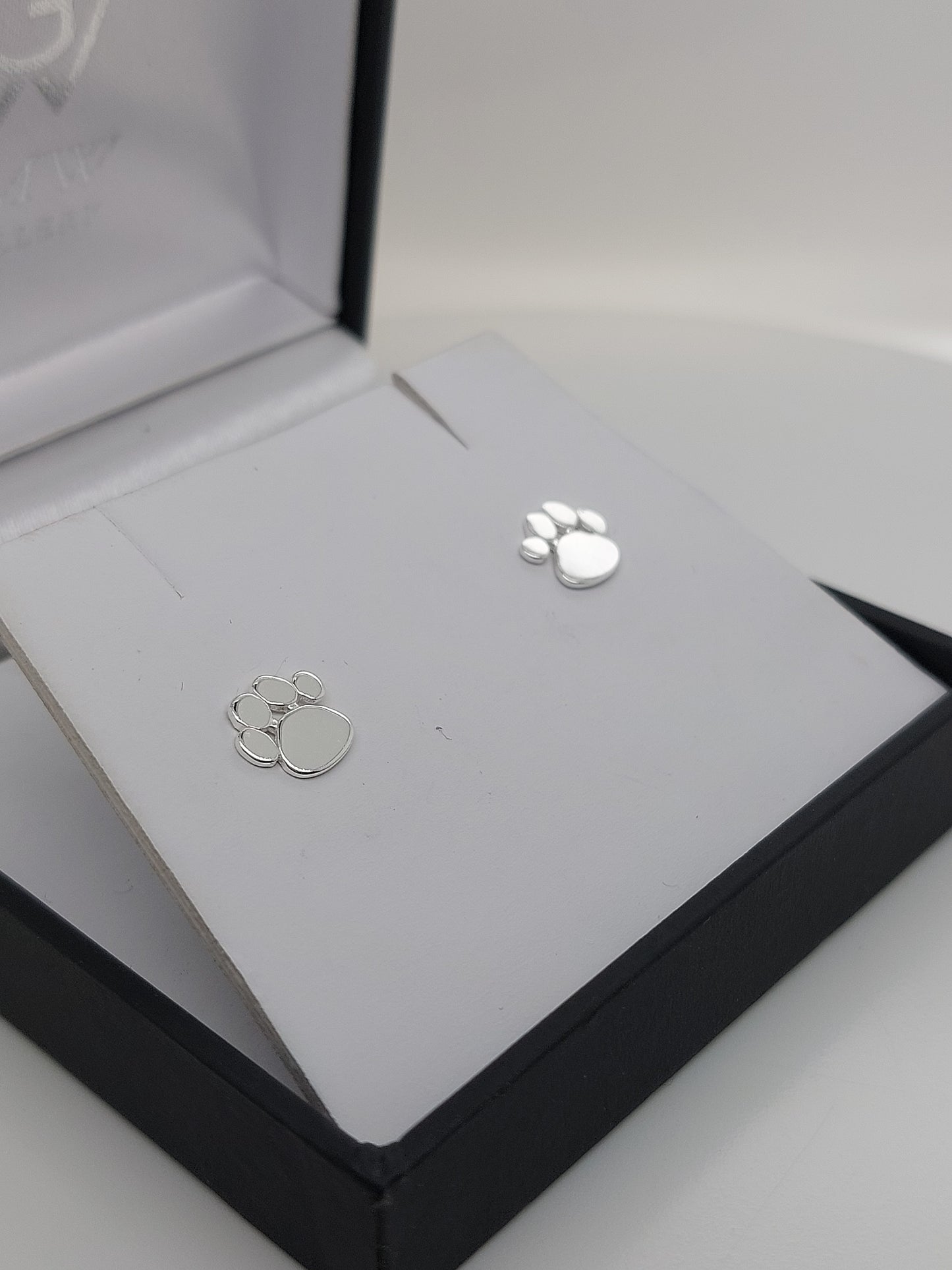 Paw Print Studs