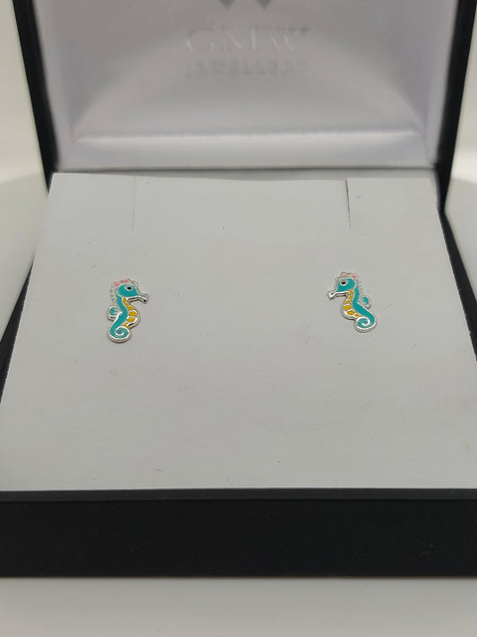 Seahorse Studs