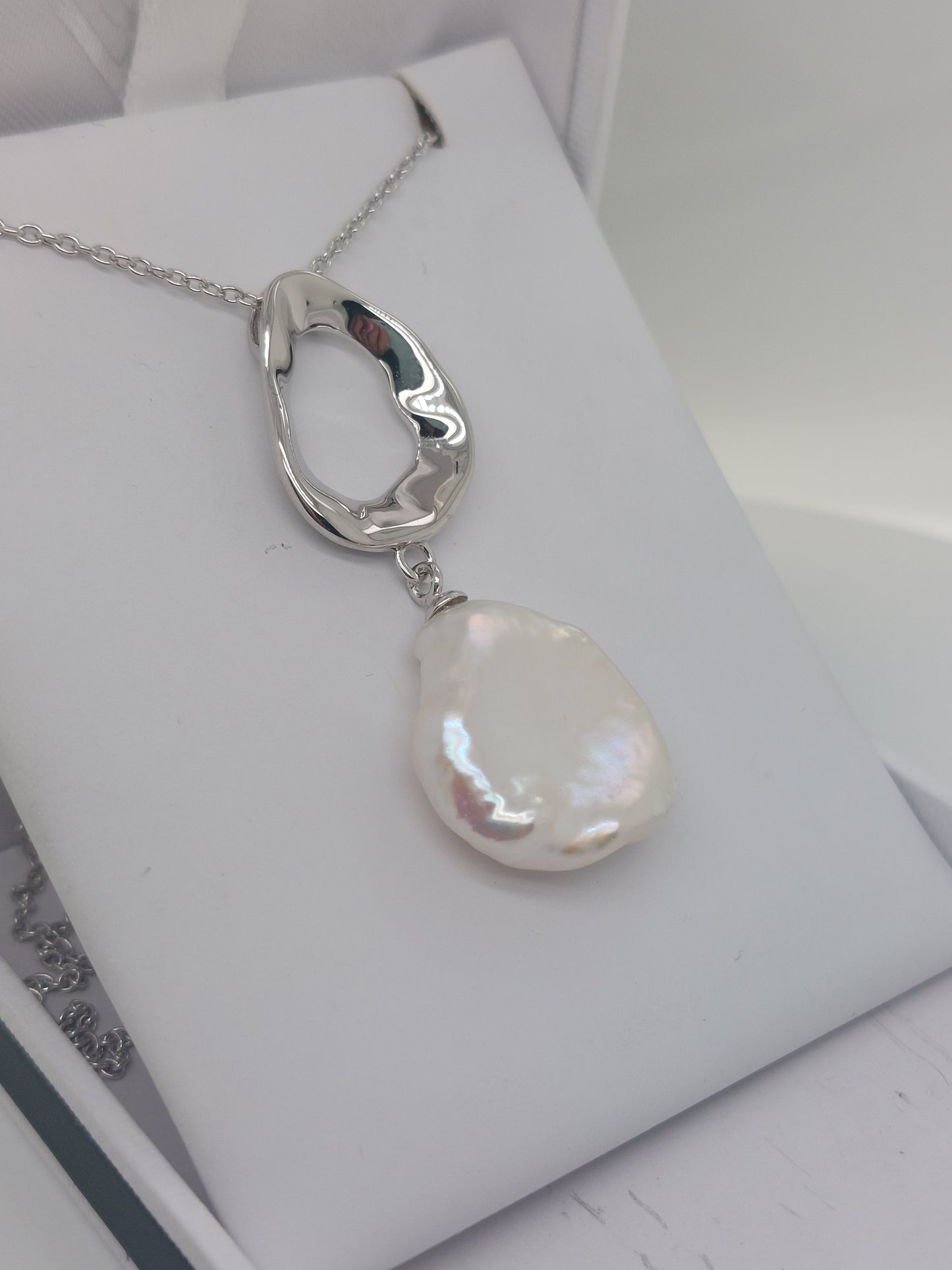 Coin Pearl Pendant