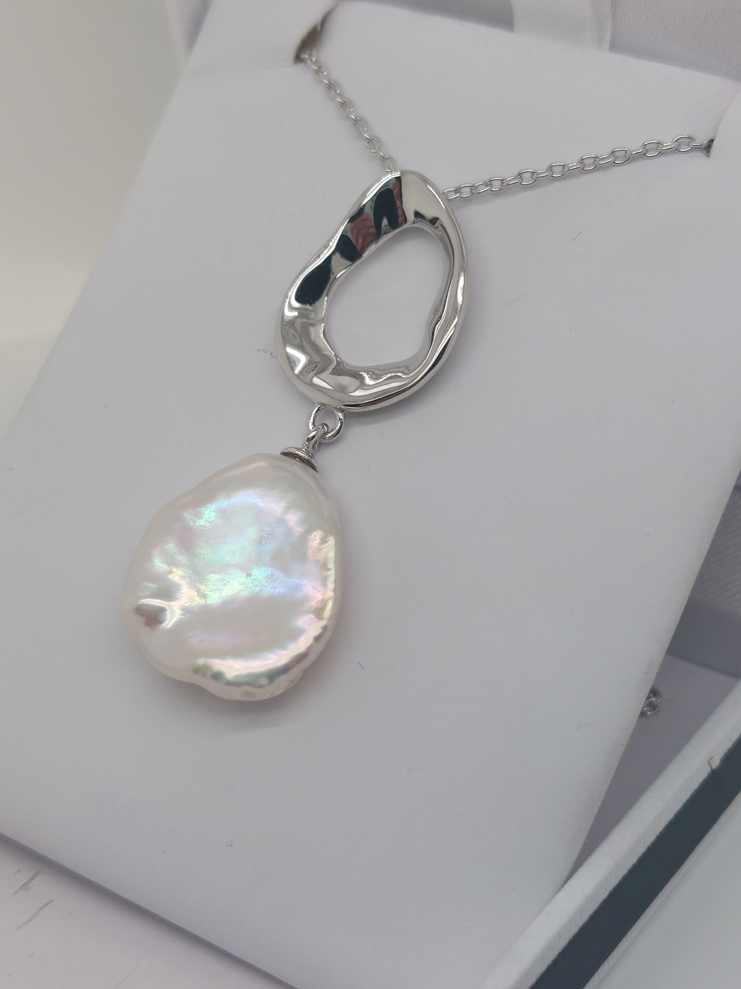 Coin Pearl Pendant