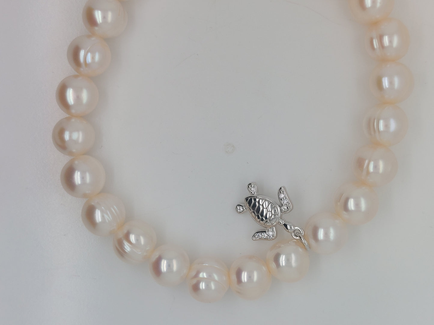 Pearl Turtle Bracelet