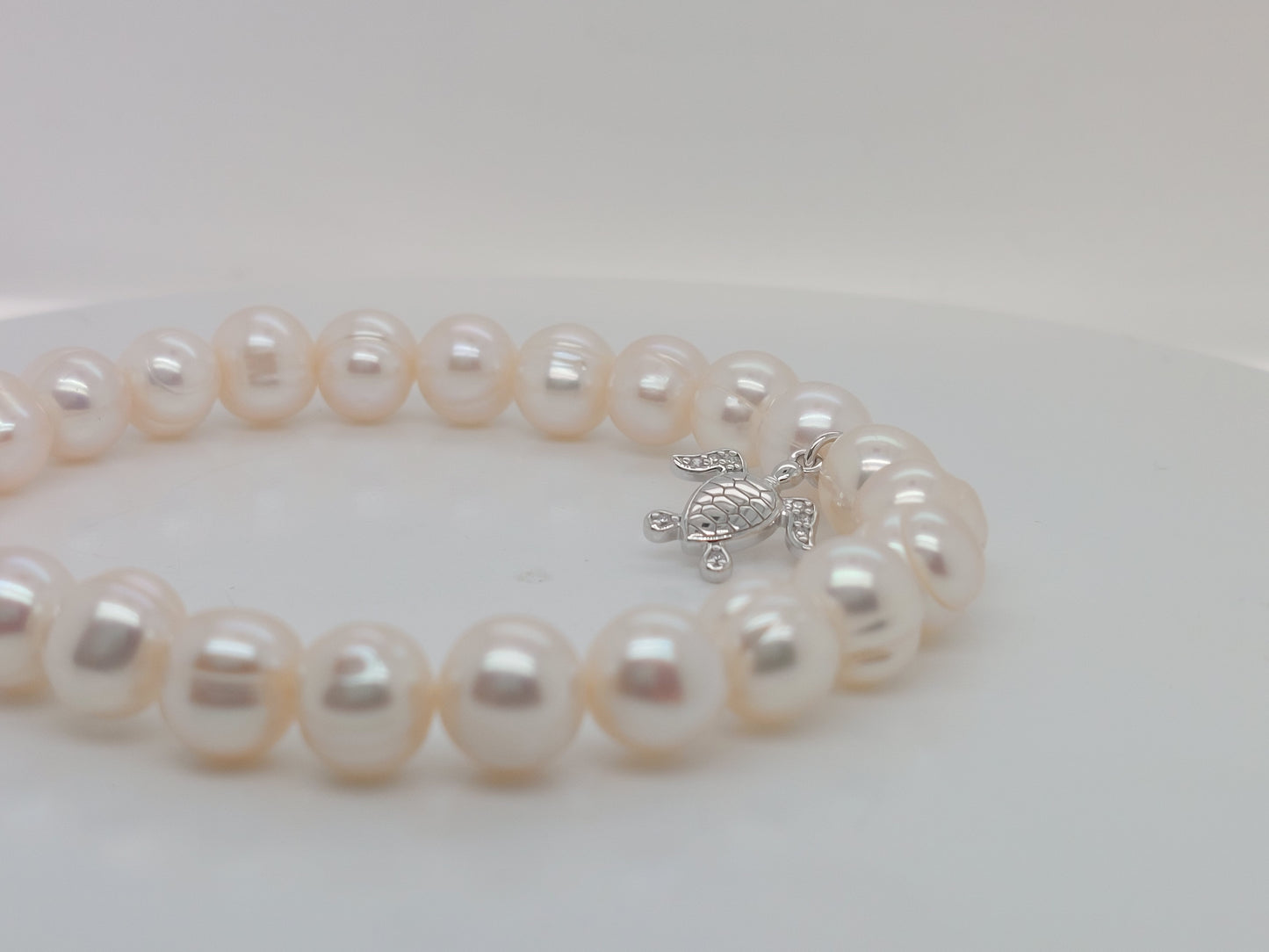 Pearl Turtle Bracelet