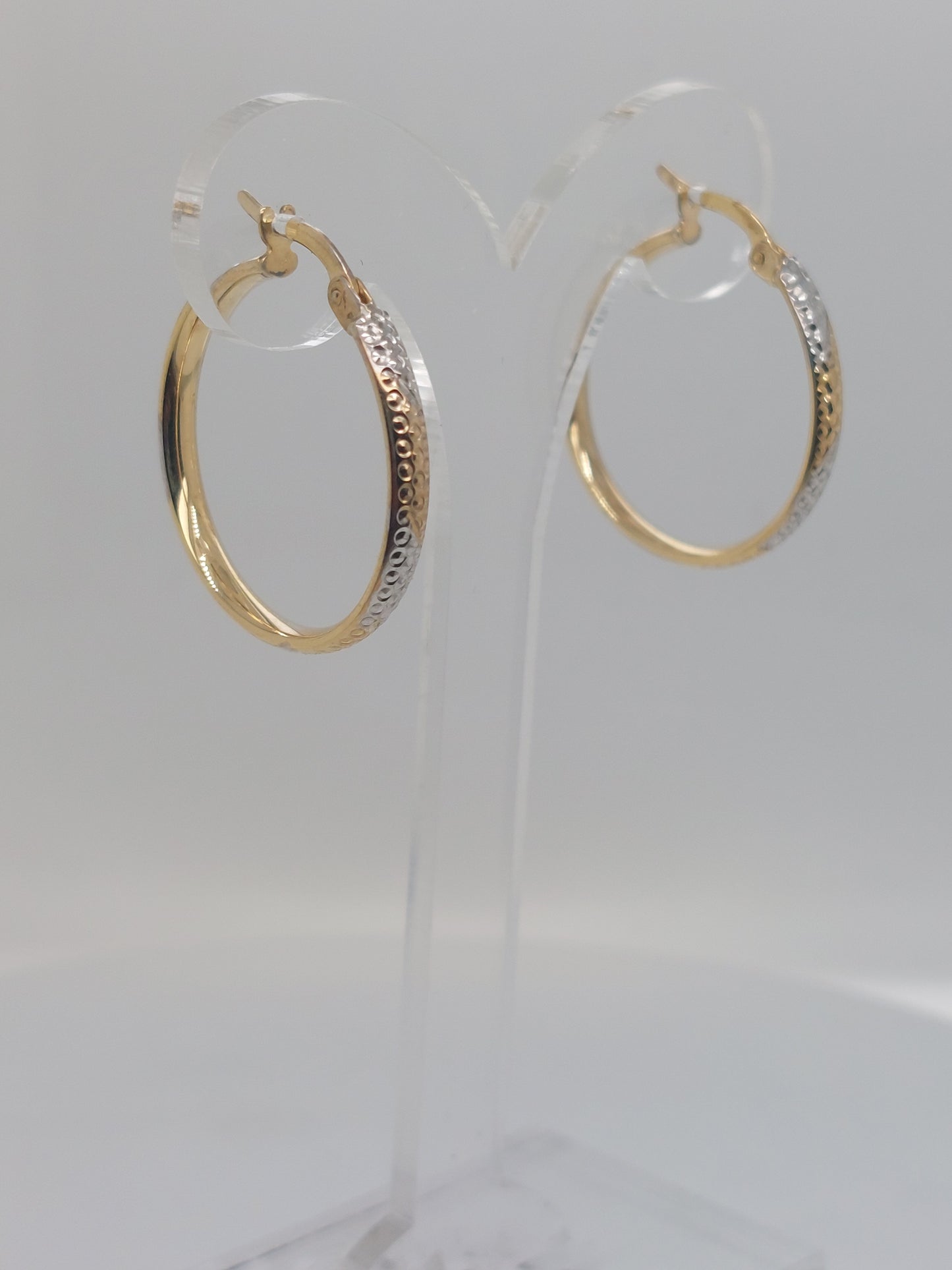 Two-Tone Hoops