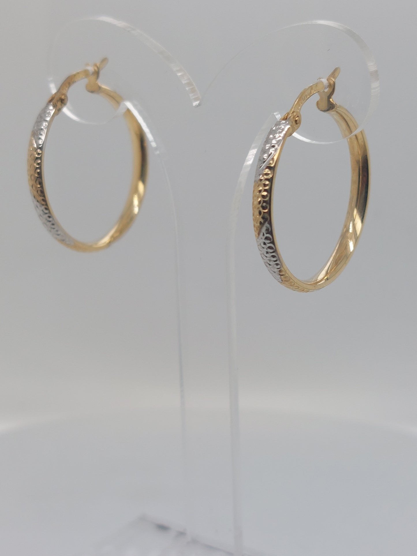 Two-Tone Hoops