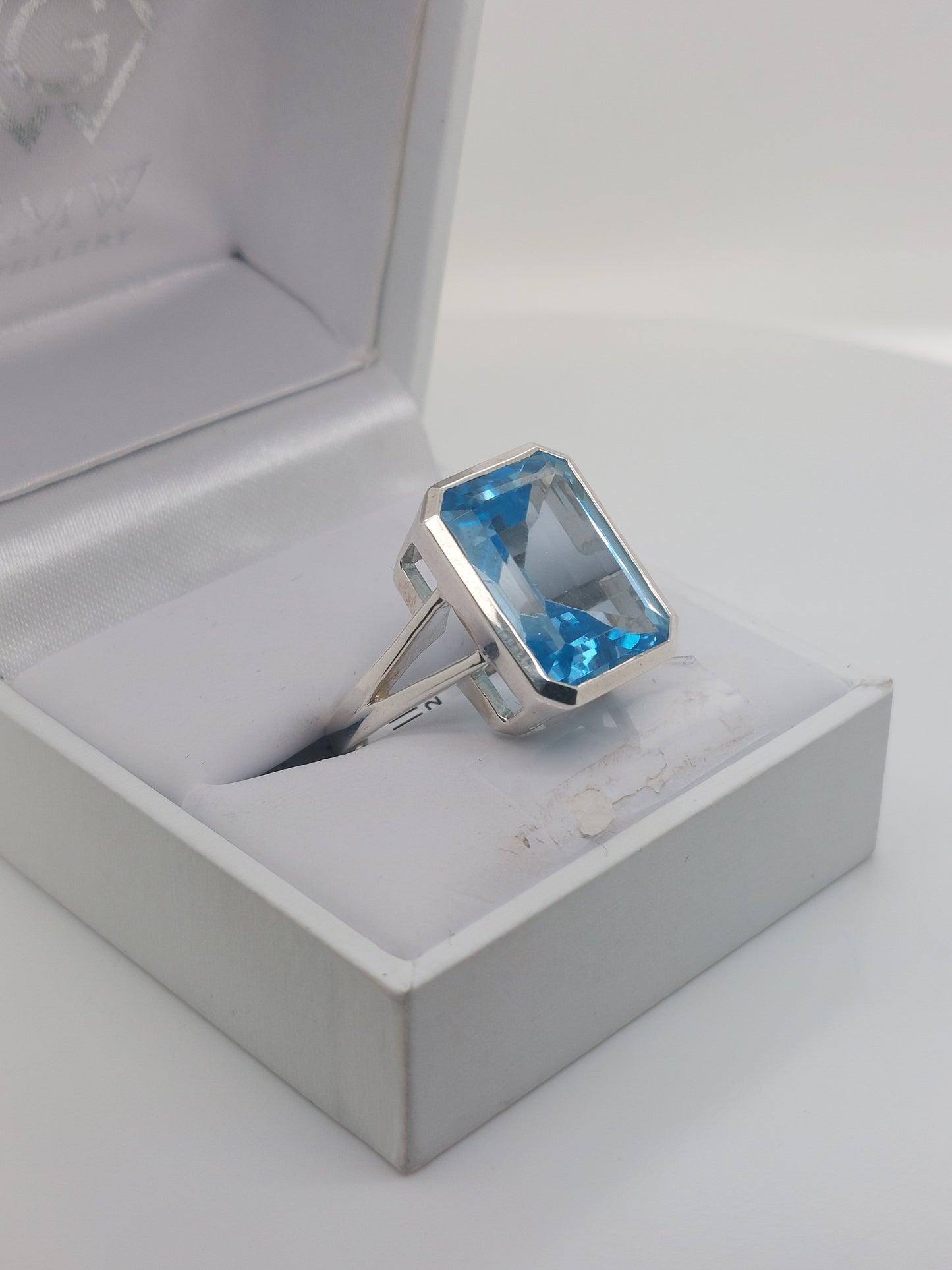 Silver Topaz Ring