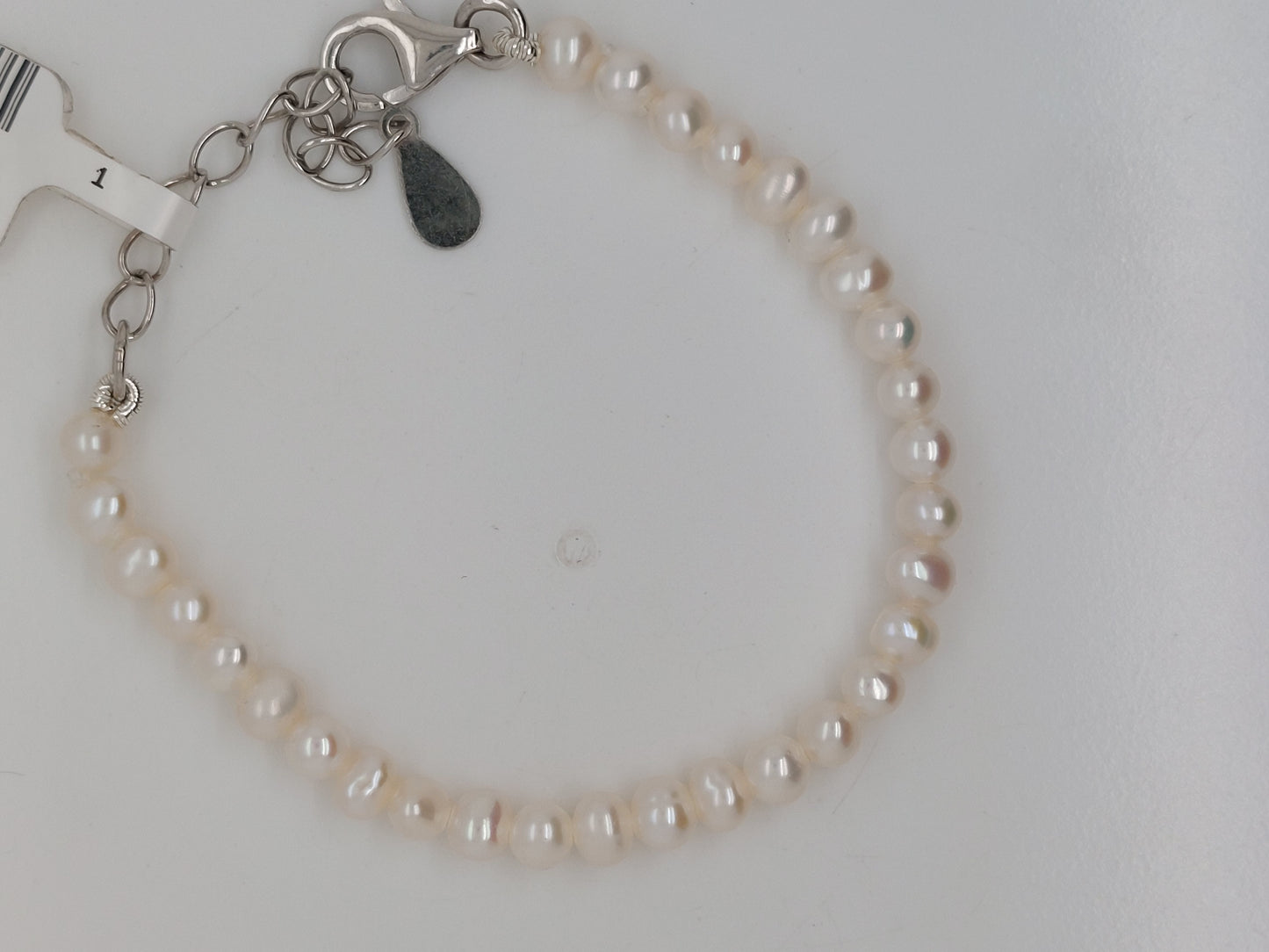 Baby's White Pearl Bracelet