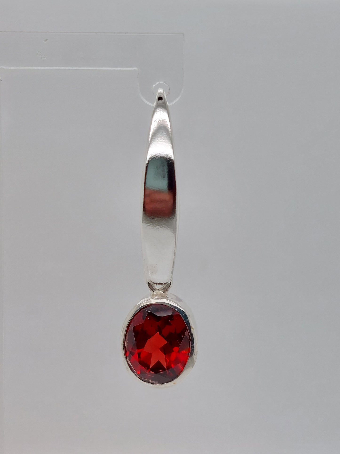 Garnet Drop Earrings