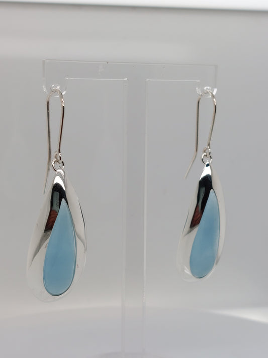 Aquamarine Drop Earrings