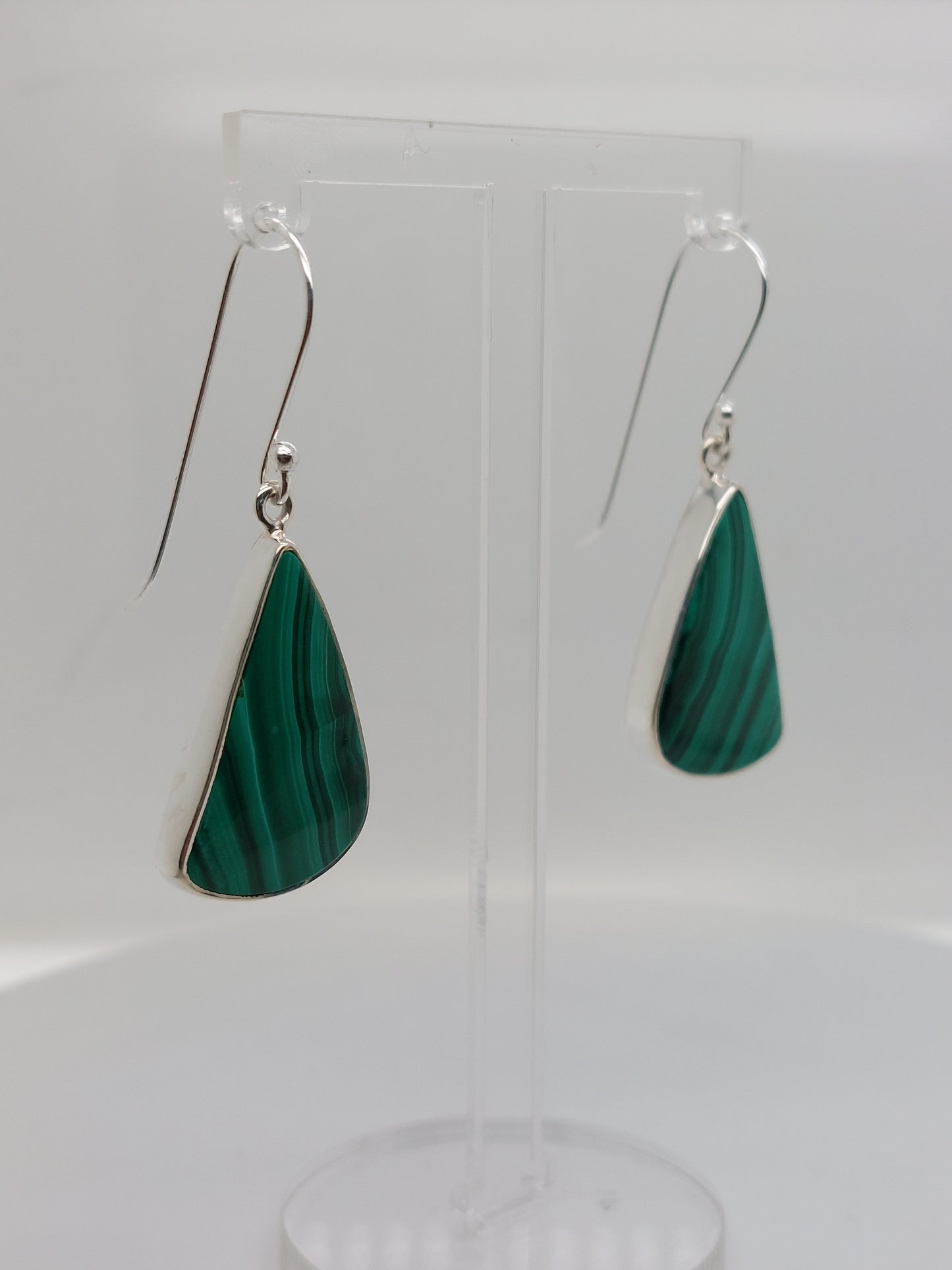 Malachite Earring