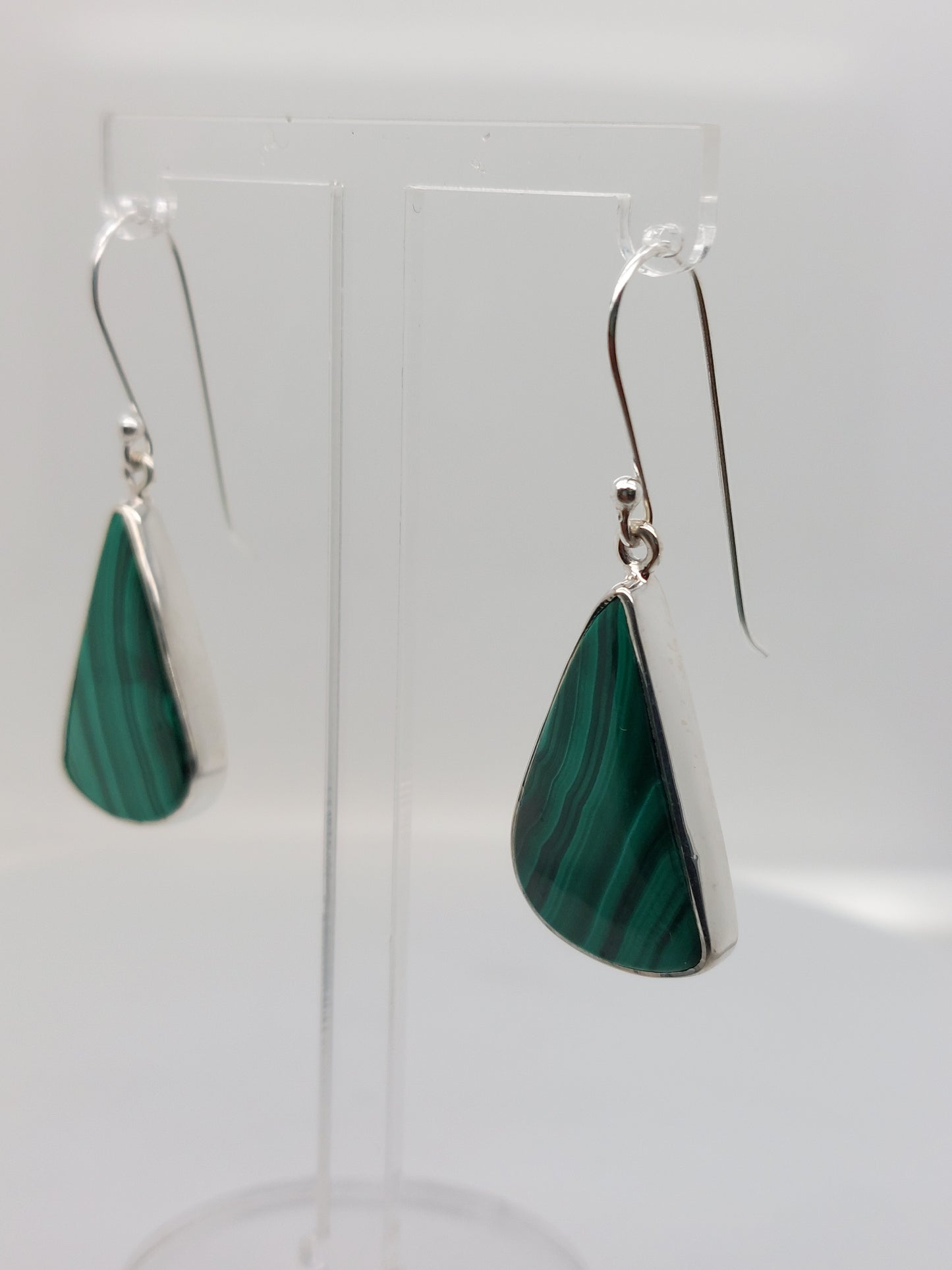 Malachite Earring