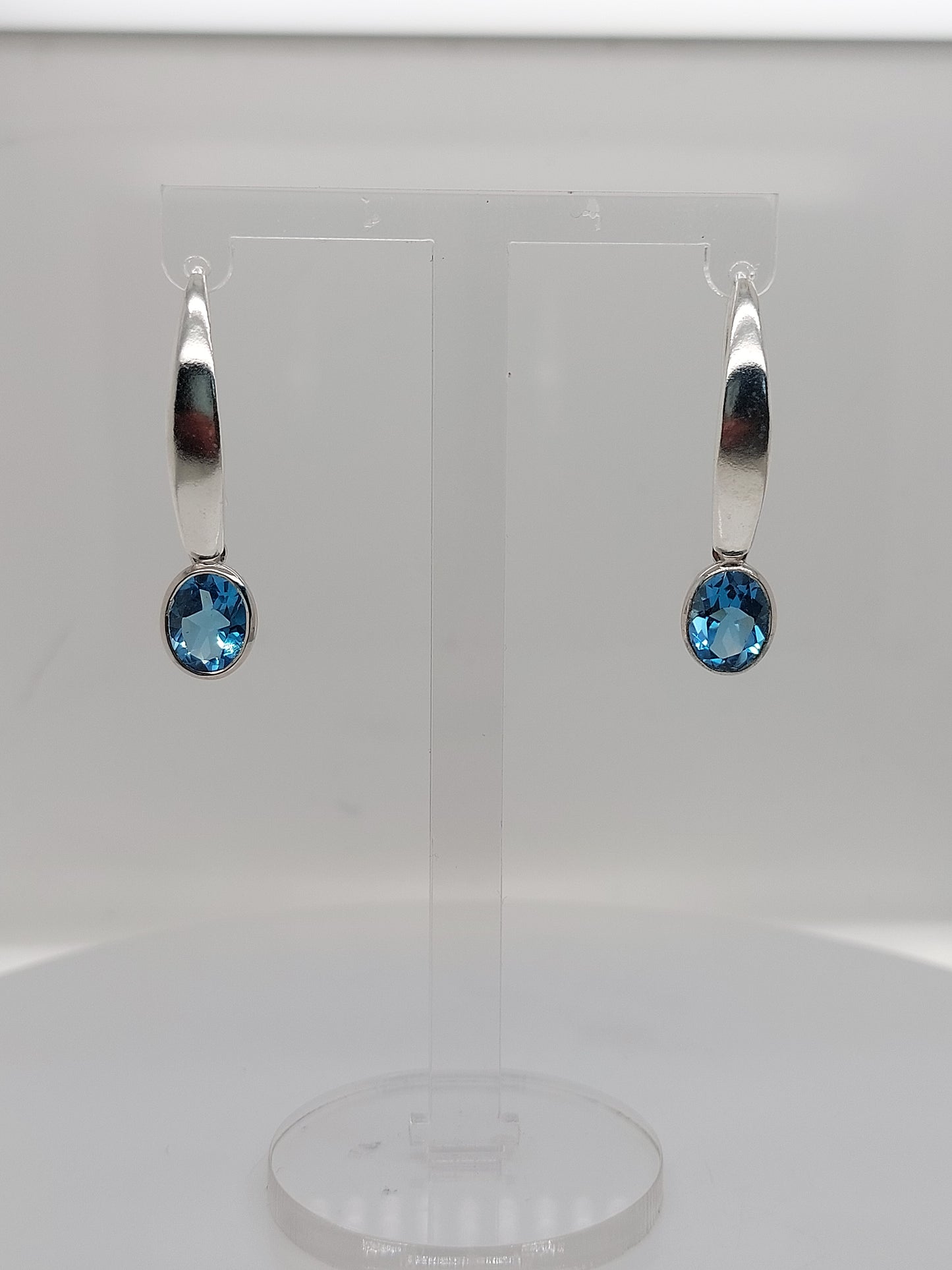 Swiss Blue Topaz Drops