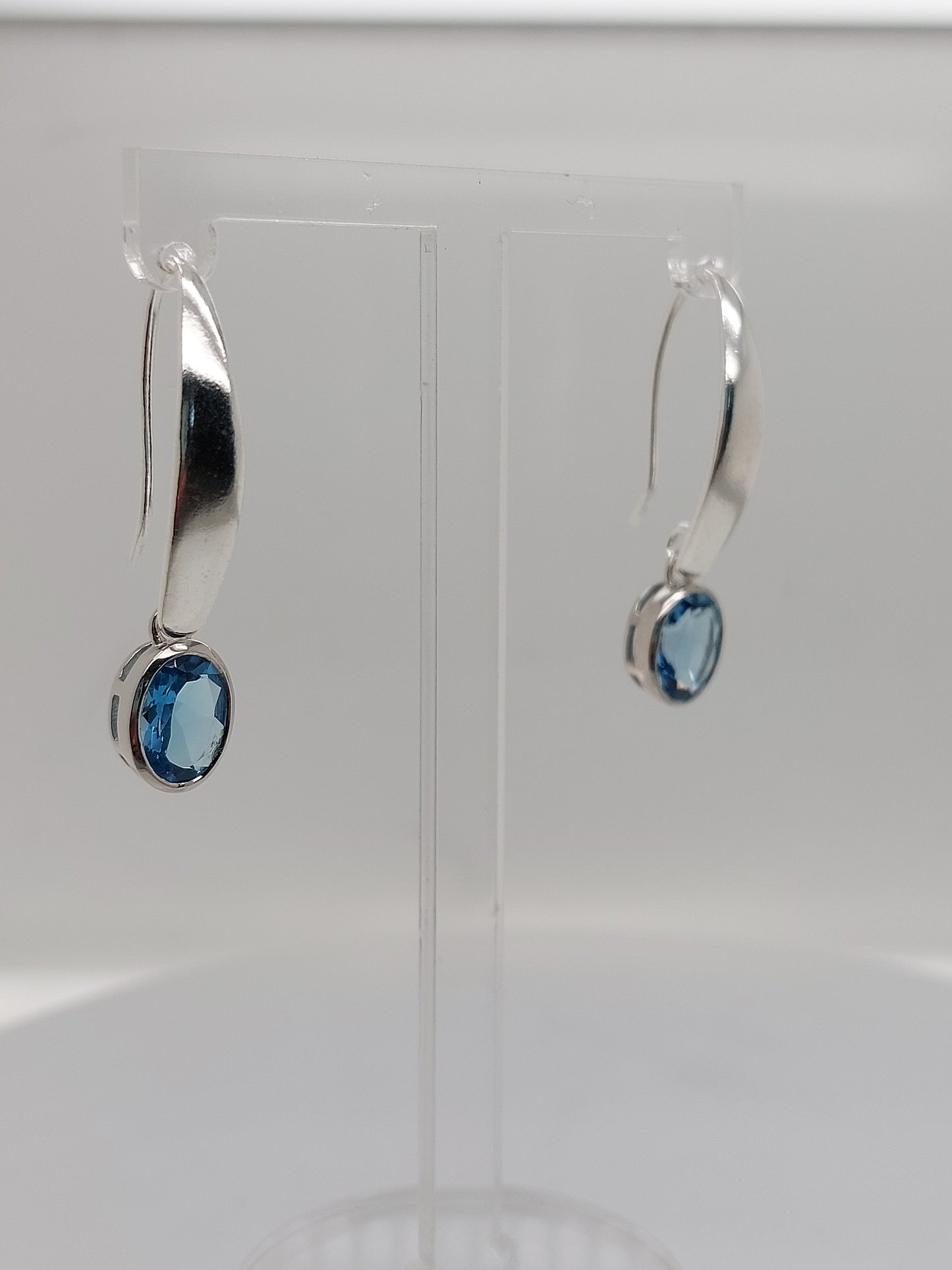 Swiss Blue Topaz Drops