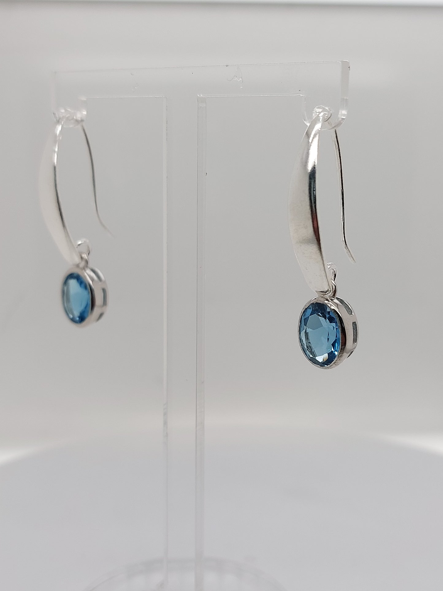 Swiss Blue Topaz Drops