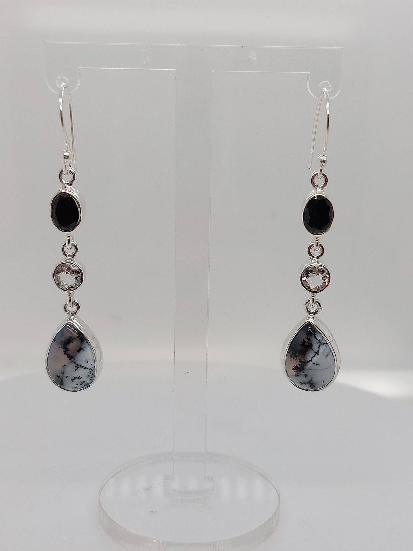 Multi Stone Earrings