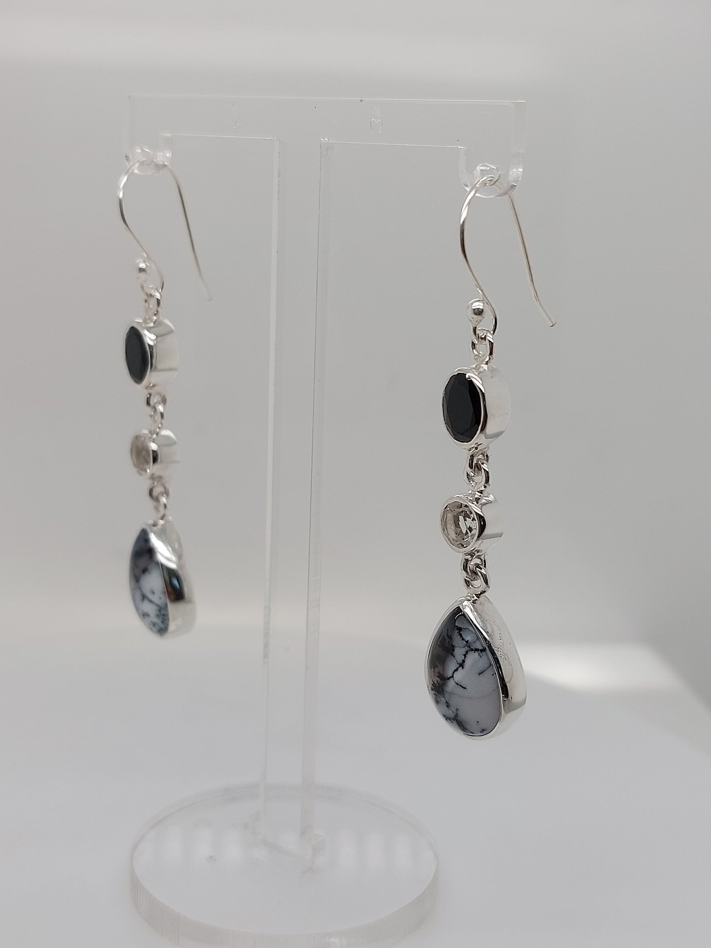 Multi Stone Earrings