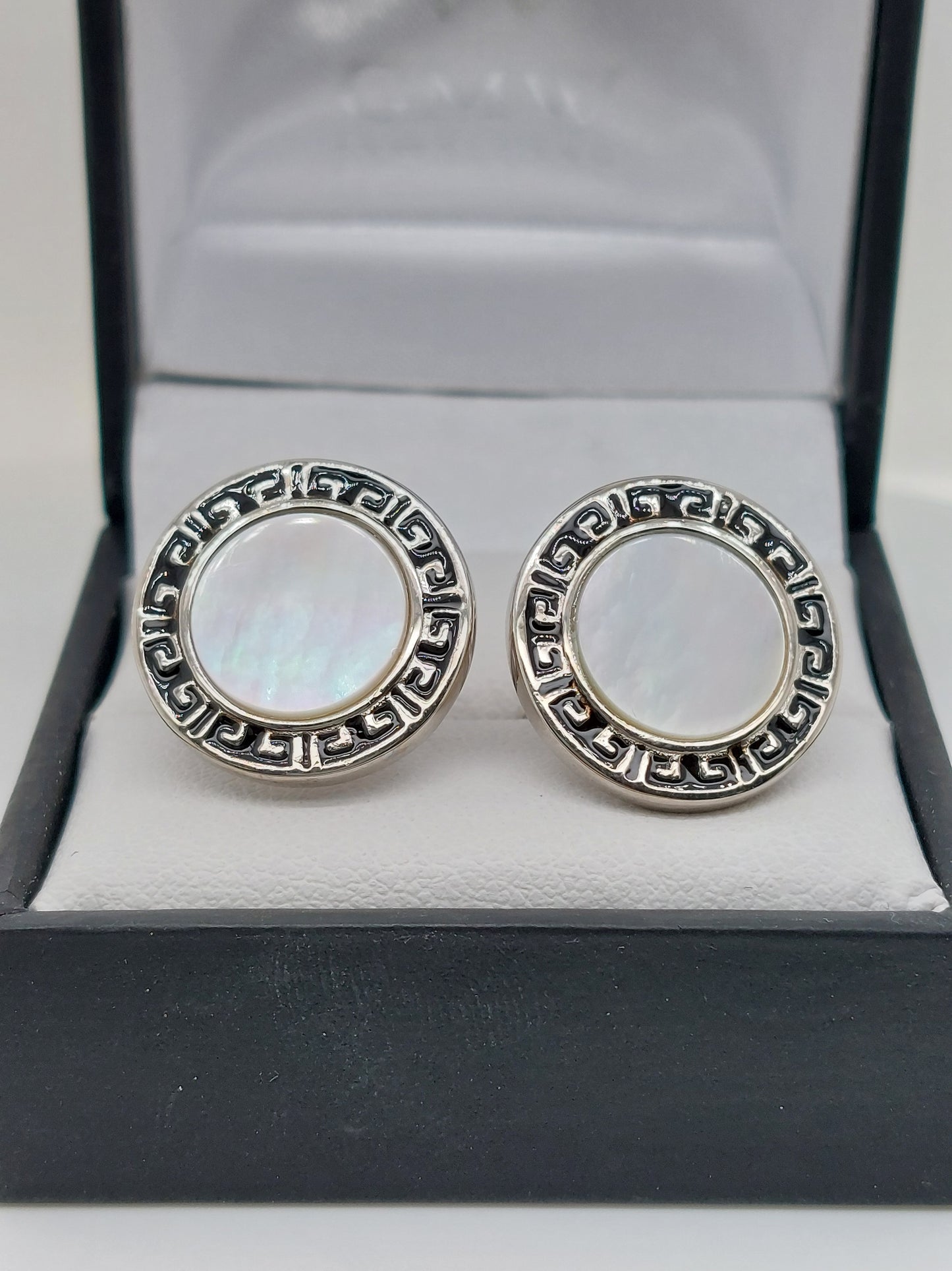 Pearl Cuff Links