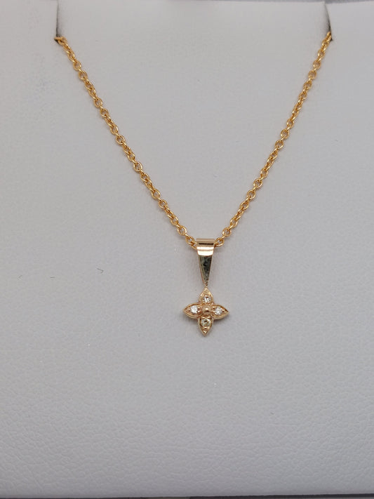 4 Diamond Pendant