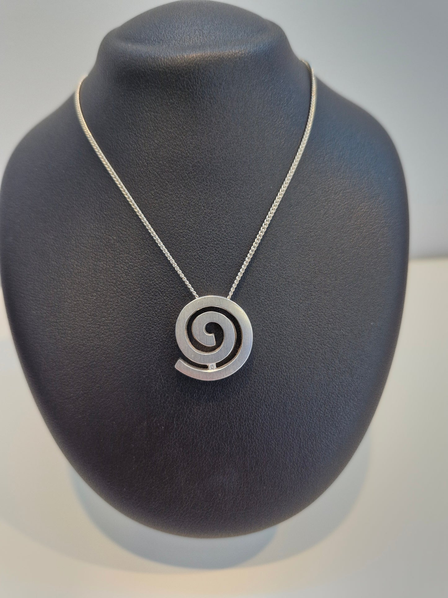 Matte Koru Necklace