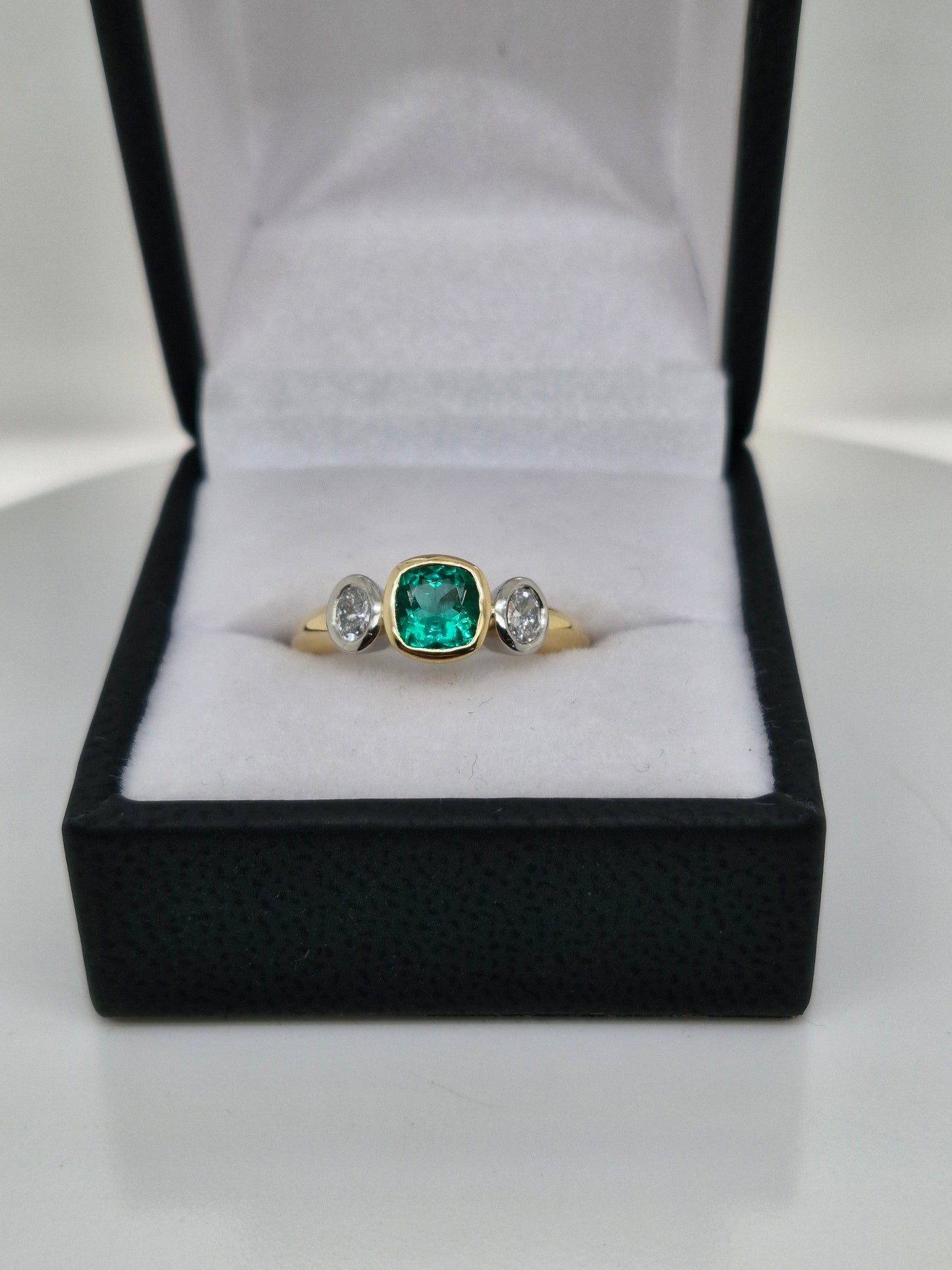 Emerald & Diamond Ring