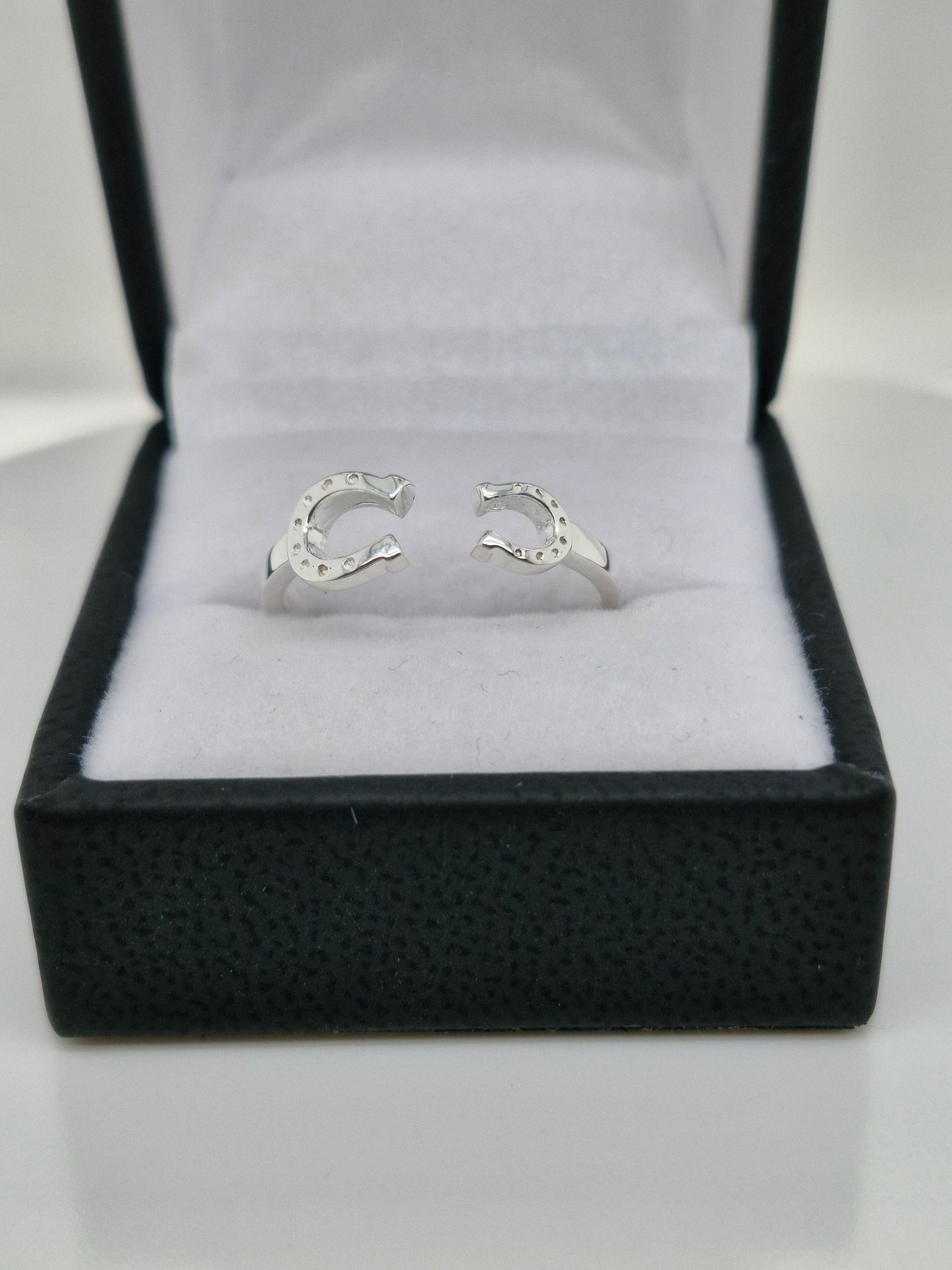 Open Horse shoe Ring