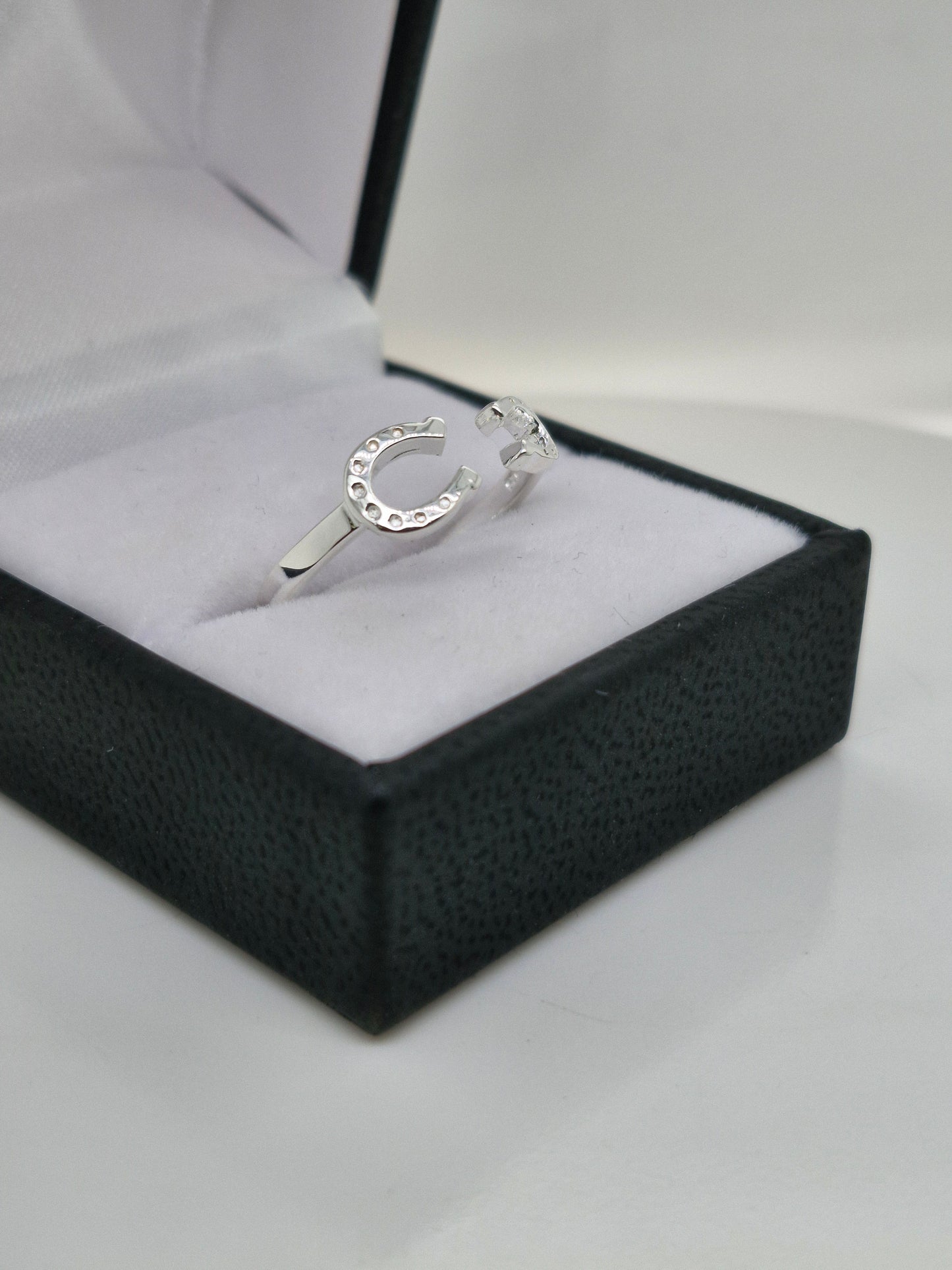 Open Horse shoe Ring