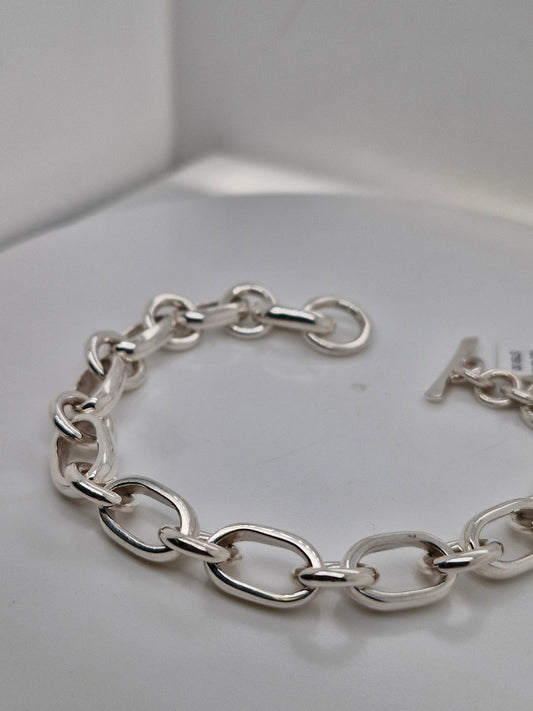 Round & Oval Link Bracelet