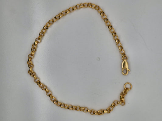 Gold Belcher Bracelet