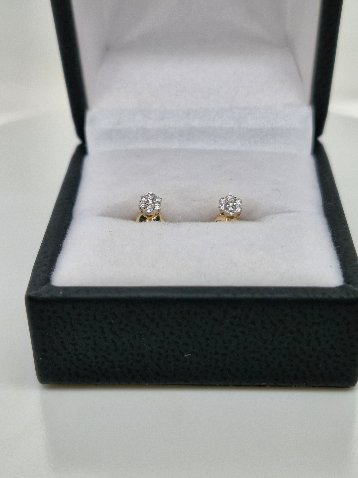 Diamond Cluster Studs