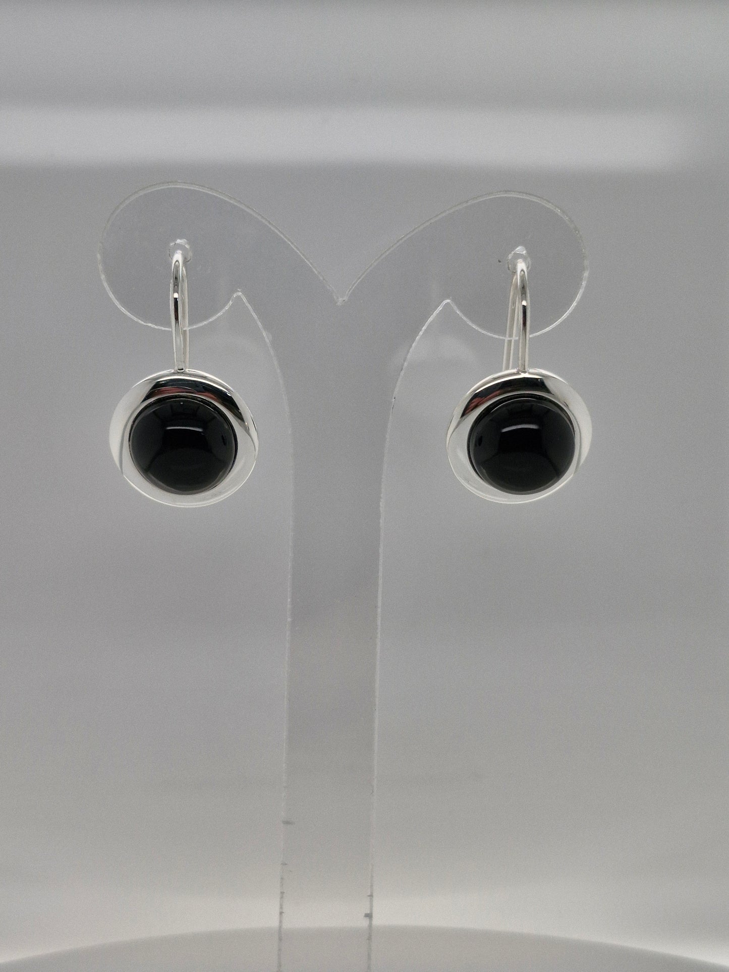 Husk Onyx Drop Earrings