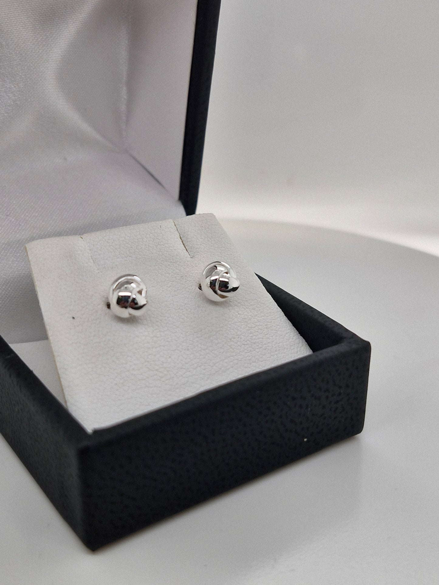 Silver Floret Studs