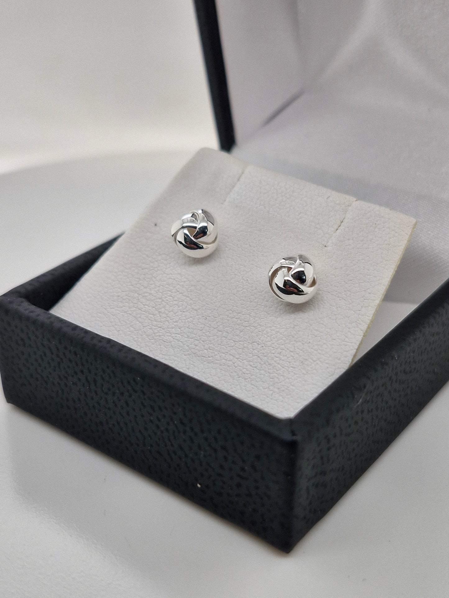 Silver Floret Studs