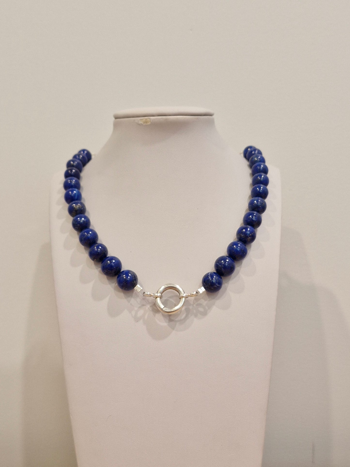 Lapis Paperclip Chain