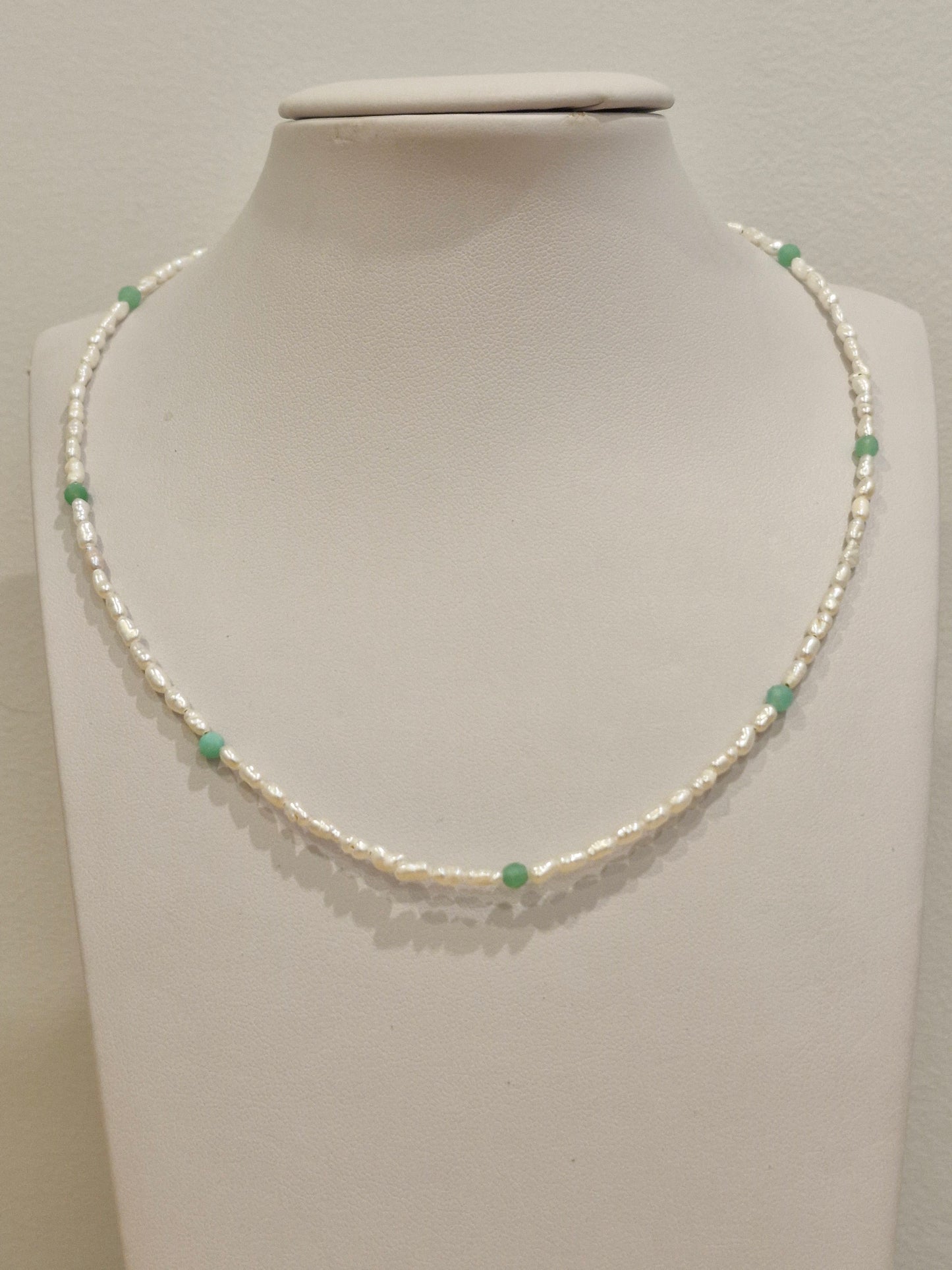 Jade & Pearl Necklace