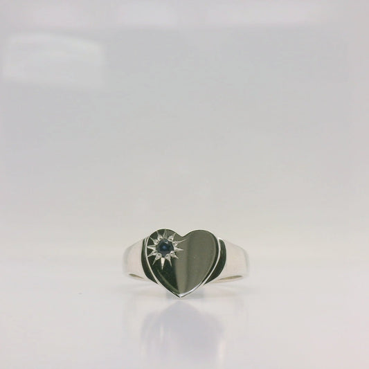 Heart Signet Ring