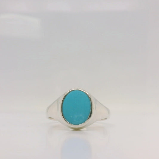 Turquoise Signet Ring