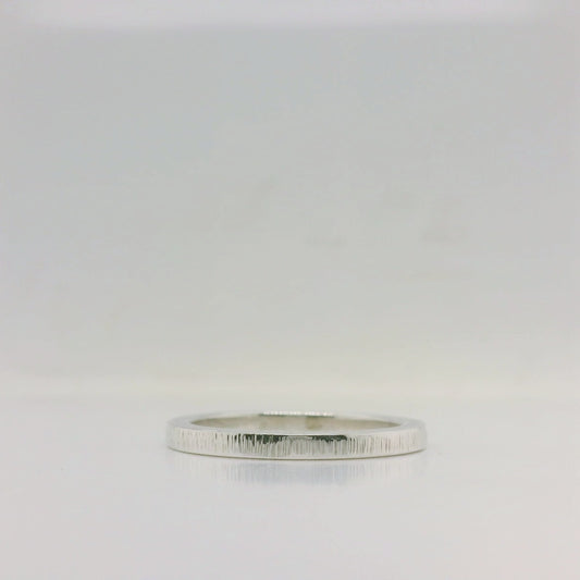 Line Textured Ring