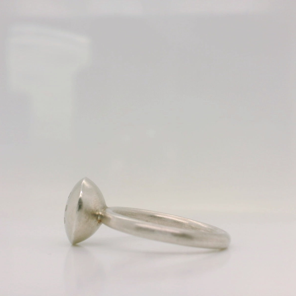 Matte Diamond Ring