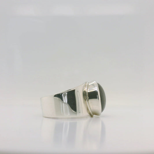 Chunky Garnet Ring