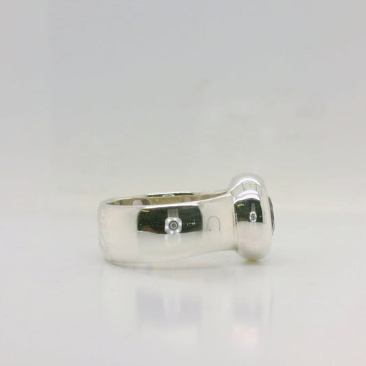 Chunky Amethyst Ring