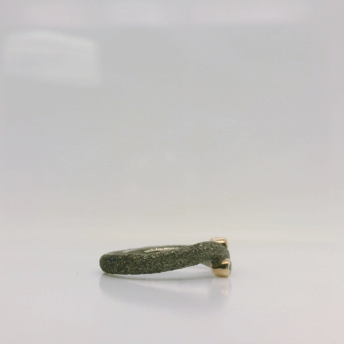 Matte Oxidised Ring