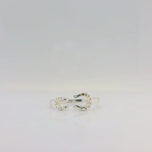 Open Horse shoe Ring