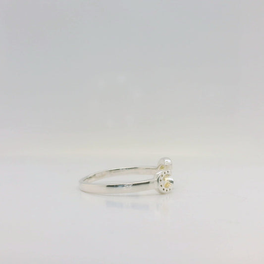 Open Horse shoe Ring