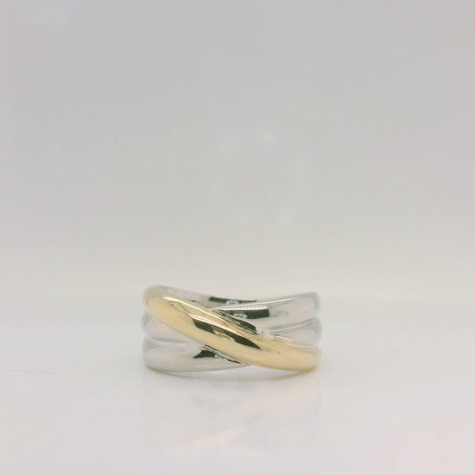 Two-Tone Triple Crossover Ring