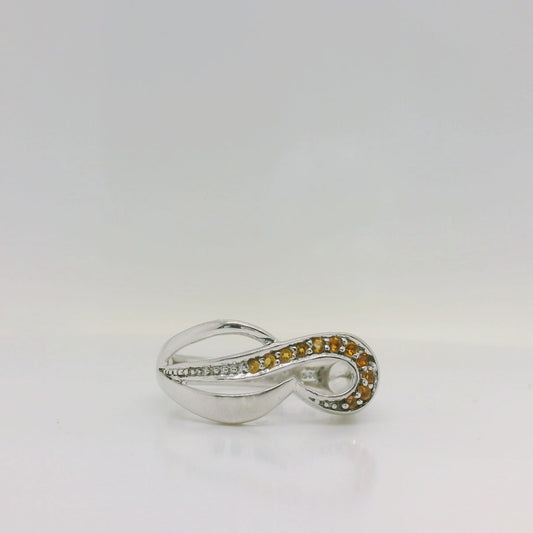 Golden Citrine Ring