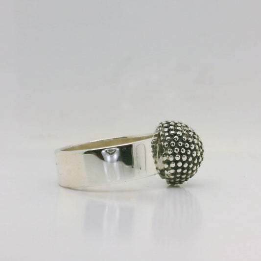 Oxidised Bauble Ring