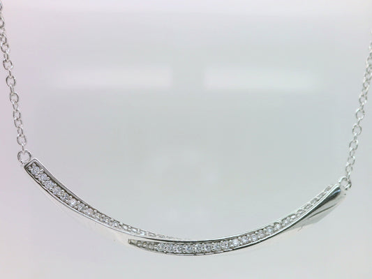 Twisted Bar Necklace
